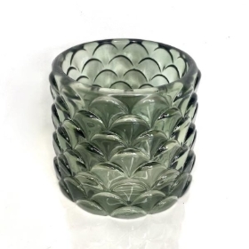 Green Dominion Tealight Holder 7cm