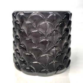 Black Dominion Tealight Holder 7cm