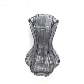 Grey Flin Vase 15cm