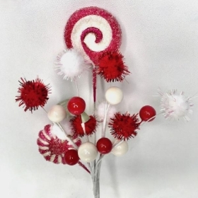 Frosted Candy Pom Pom 26cm