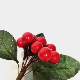 Red Berry Cluster 12cm