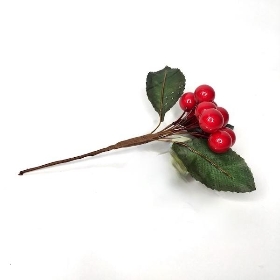 Red Berry Cluster 12cm