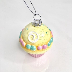 Pastel Hanging Cupcake 7cm