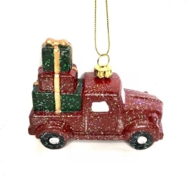 Red Hanging Truck & Gifts 8cm