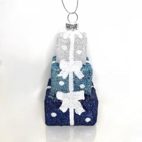 Blue Hanging Gifts 11cm