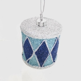 Blue Hanging Drum 6cm