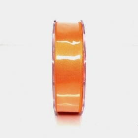 Orange Satin Ribbon 25mm