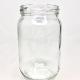 Clear Glass Jam Jar 1000ml