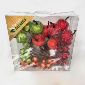 Mixed Frosted Apple & Berry Box 9cm