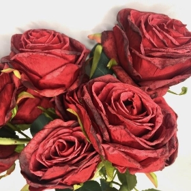 Ruby Red Rose Bush 44cm