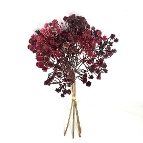 Burgundy Gyp Bundle 34cm