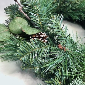 Spruce & Cone Wreath 60cm