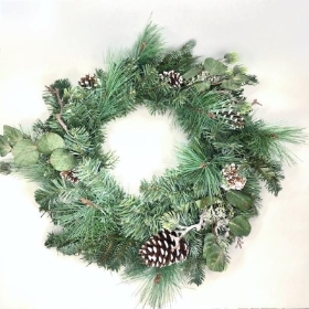 Spruce & Cone Wreath 60cm