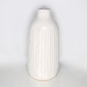 White Ceramic Vase 29cm