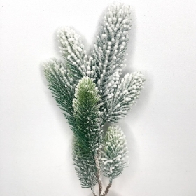 Snowy Pine Spray 50cm