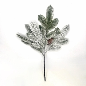 Snowy Pine Spray 60cm