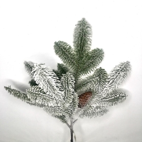 Snowy Pine Spray 60cm