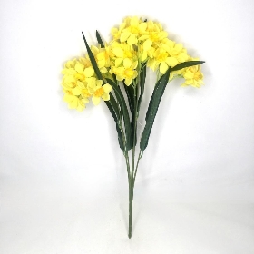 Yellow Narcissus Bush 52cm