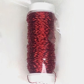 Red Bullion Wire 25g