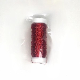 Red Bullion Wire 25g