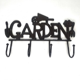 Cast Iron Garden Tools Hanger 21cm