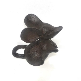 Cast Iron Mouse Paperweight 7cm