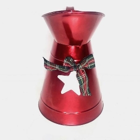 Red Christmas Jug 23cm