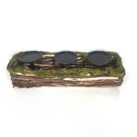 Mossy Candle Holder 9cm