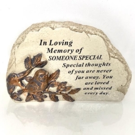 Someone Special Bird Plaque 14cm