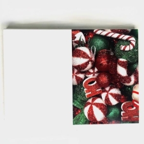 Folding Card Candy Cane x 25