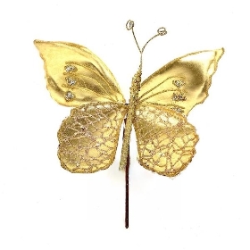 Gold Butterfly Pick 34cm