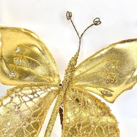 Gold Butterfly Pick 34cm