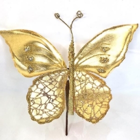 Gold Butterfly Pick 34cm