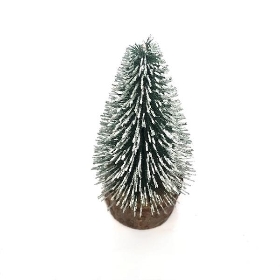 Snowy Bristle Tree 14cm