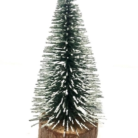 Snowy Bristle Tree 14cm