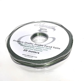 Sage Green Satin Ribbon 6mm