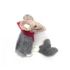 Fabric Mouse Dangly Legs 16cm