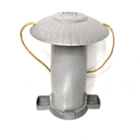 Grey Chaff Bird Feeder 22cm