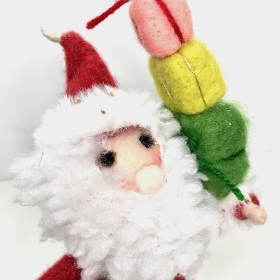 Felt Santa & Gifts 29cm