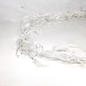 White Twig Garland 130cm