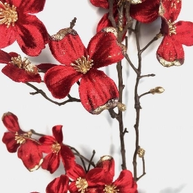 Red Sparkle Dogwood 86cm