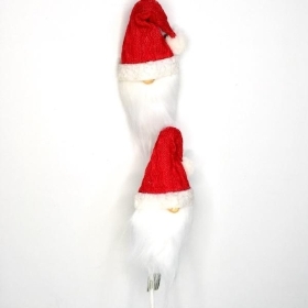 Santa Head Spray 70cm