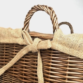 Rectangle Storage Log Basket 40cm