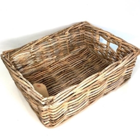 Shallow Rectangle Basket 20cm