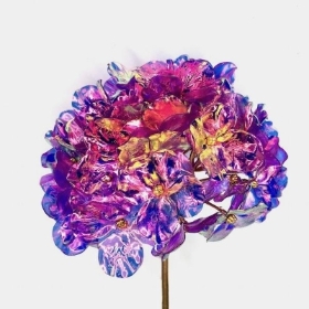 Iridescent Purple Hydrangea 59cm