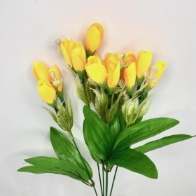 Yellow Tulip Bush 36cm