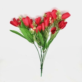 Red Tulip Bush 36cm