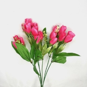 Hot Pink Tulip Bush 36cm