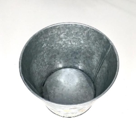 Daisy Zinc Pot 11.5cm