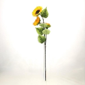 Yellow Sunflower Spray 91cm